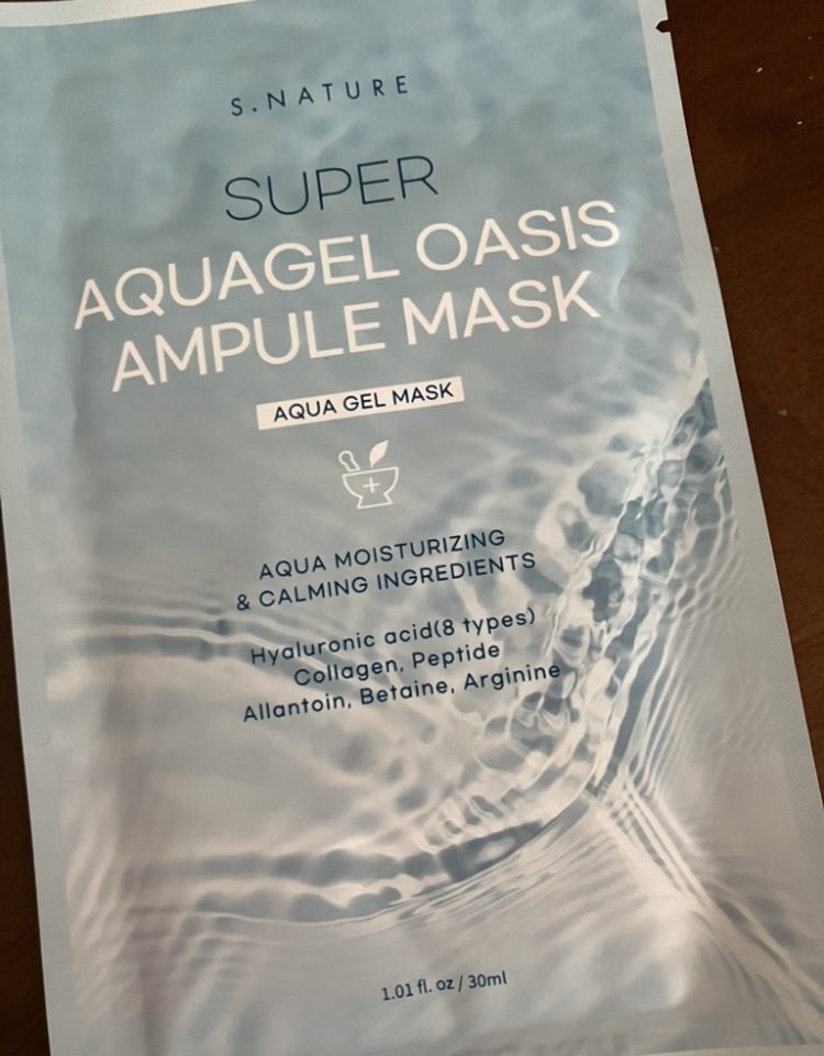 Ảnh đánh giá thực tế của người dùng về Mặt nạ ampoule Super Aqua Gel Oasis