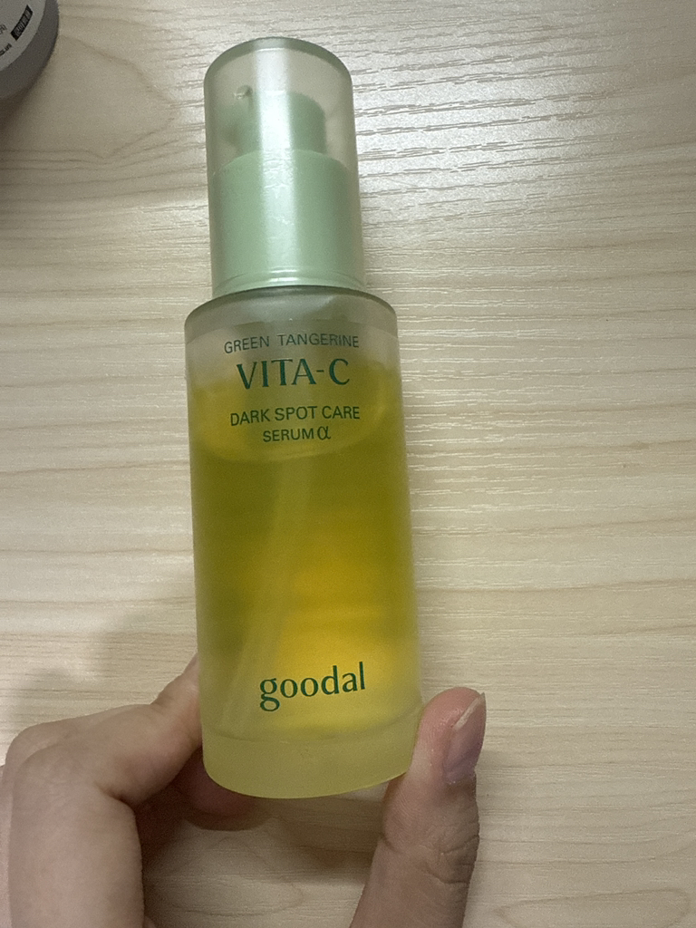 goodal Serum chăm sóc da mụn trứng cá và vết thâm Qingyu Vita C review image