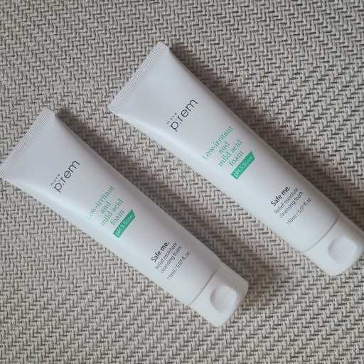 Ảnh đánh giá thực tế của người dùng về Safe Me Relief Moisture Cleansing Foam