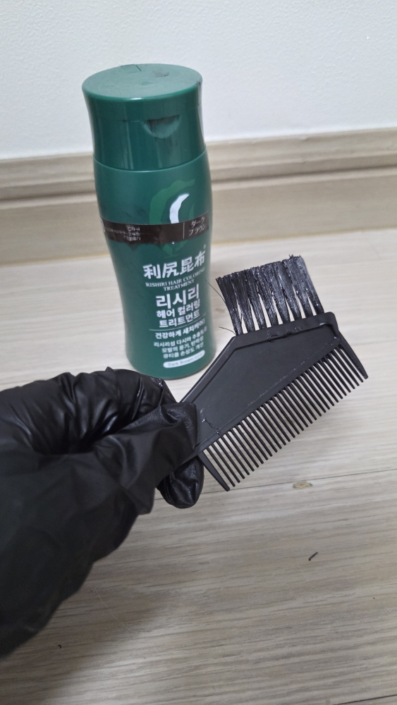 리시리 (rishiri) 헤어컬러링 트리트먼트 [흑갈색] review image