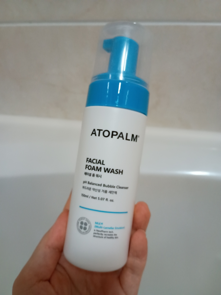 아토팜 (ATOPALM) 페이셜 폼 워시 review image