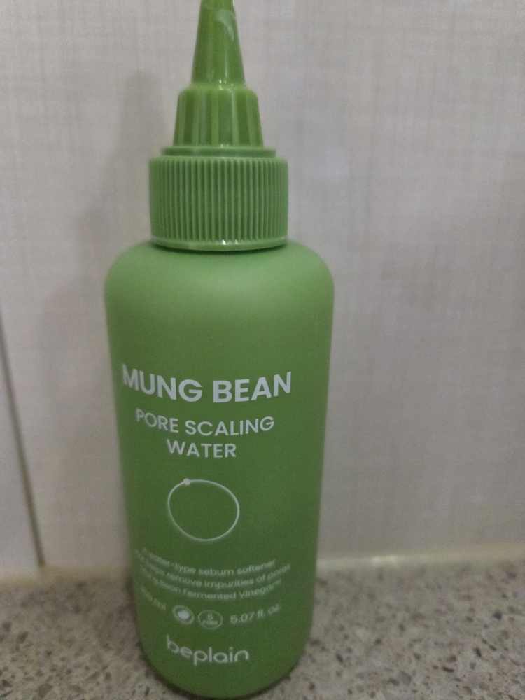 beplain Nước làm sạch lỗ chân lông từ đậu xanh review image