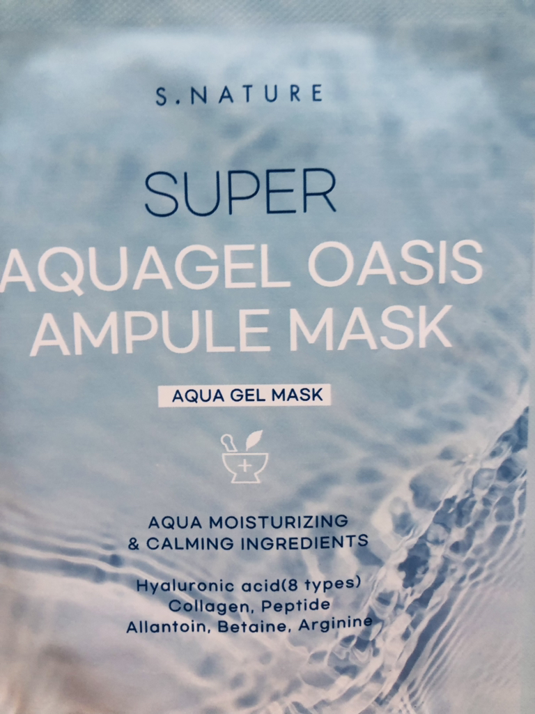 Ảnh đánh giá thực tế của người dùng về Mặt nạ ampoule Super Aqua Gel Oasis