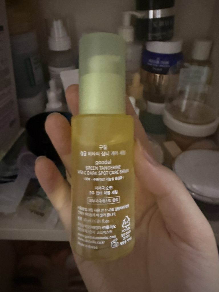 goodal Serum chăm sóc vết thâm chanh xanh Vita C Alpha review image
