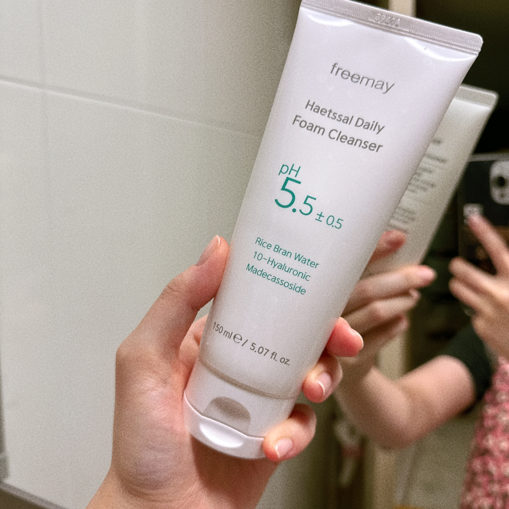 Ảnh đánh giá thực tế của người dùng về Sữa rửa mặt hàng ngày Hatsal