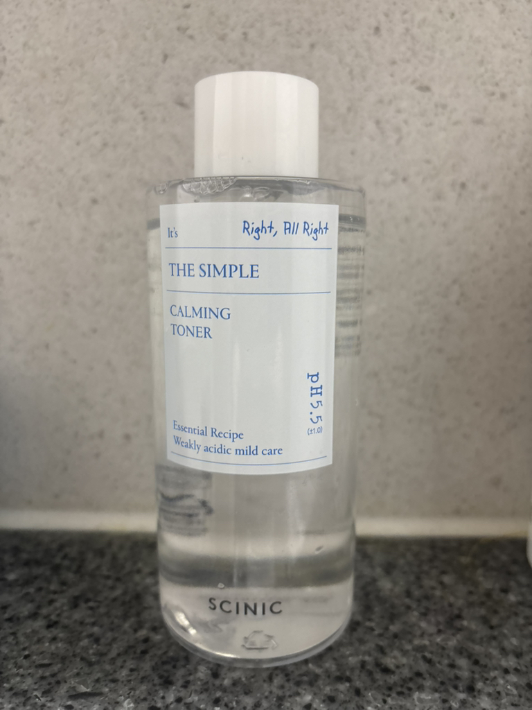 Ảnh đánh giá thực tế của người dùng về The Simple Calming Toner