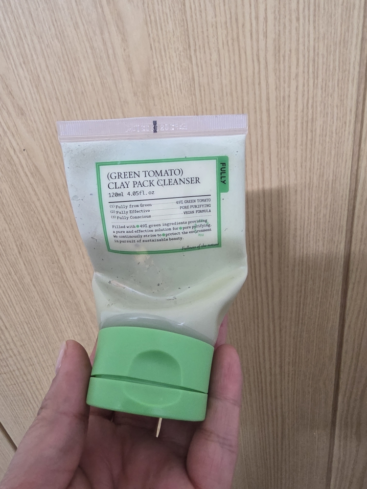 풀리 (FULLY) 그린 토마토 클레이 팩 클렌저 review image