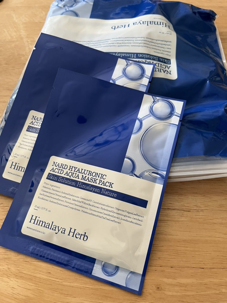 NARD Mặt nạ dưỡng ẩm axit hyaluronic phân tử thấp review image