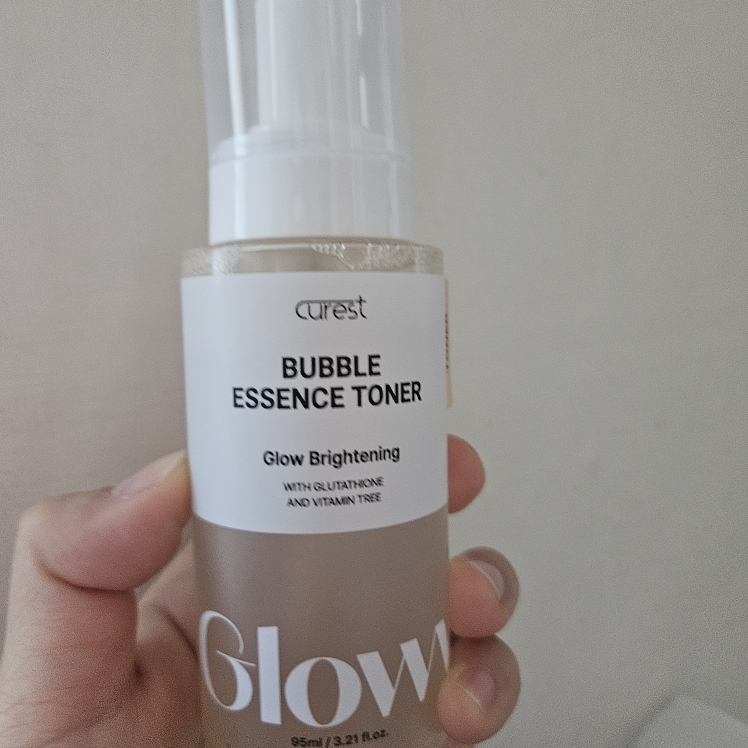 큐어레스트 (curest) 윤광미백 버블에센스토너 review image