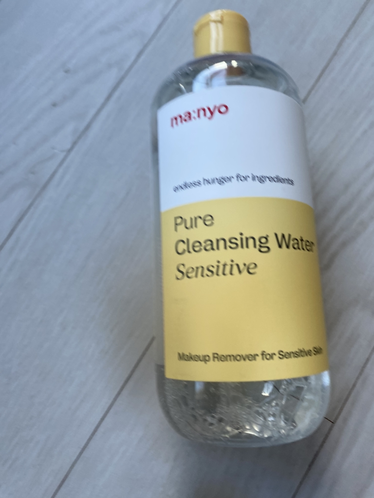 manyo Nước tẩy trang Pure Cleansing Water Sensitive review image