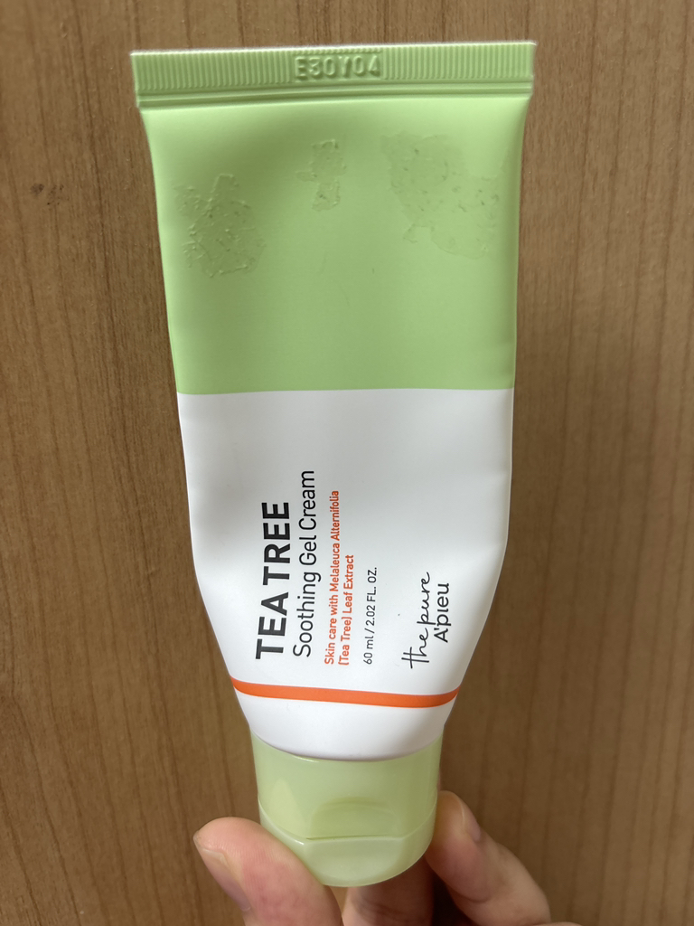 어퓨더퓨어 (A'pieuthepure) 더퓨어 티트리 수딩 젤 크림 review image