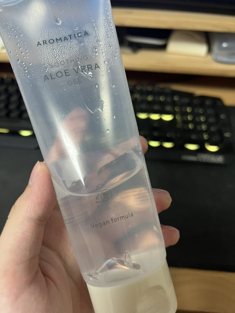 Ảnh đánh giá thực tế của người dùng về Gel lô hội làm dịu da