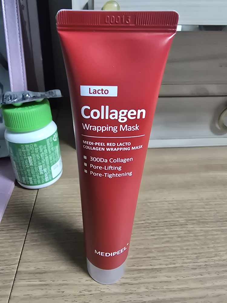 메디필 (MEDIPEEL) 레드 락토 콜라겐 랩핑 마스크 review image