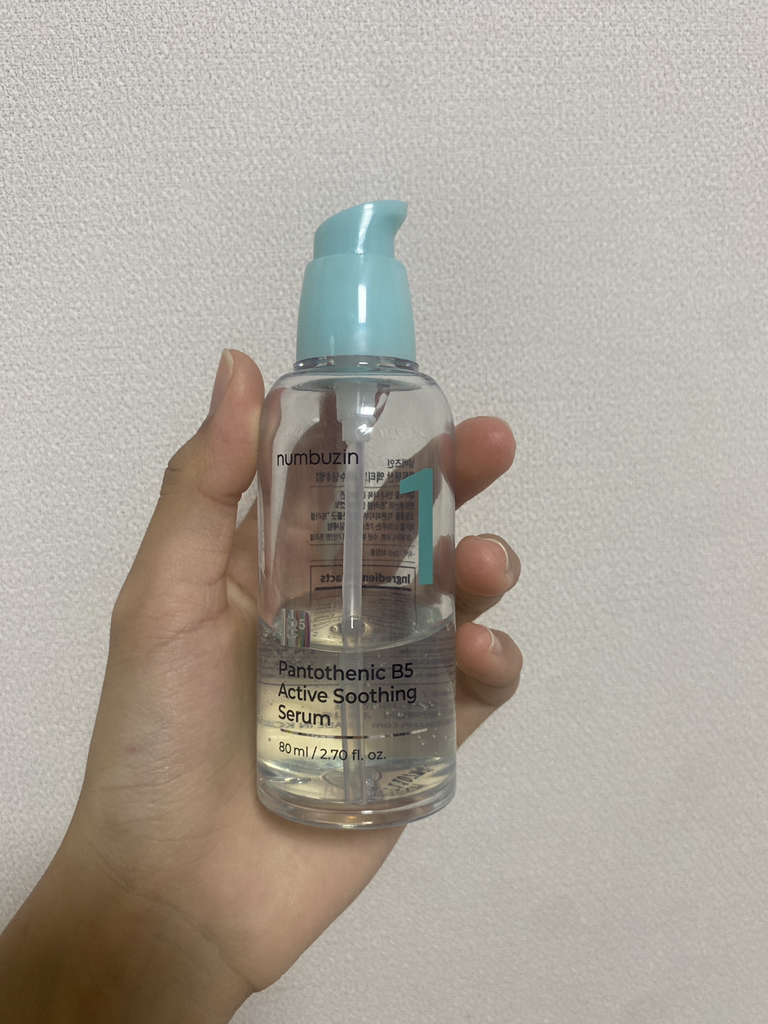 넘버즈인 (numbuzin) 1번 판토텐산 액티브업 수딩세럼 review image