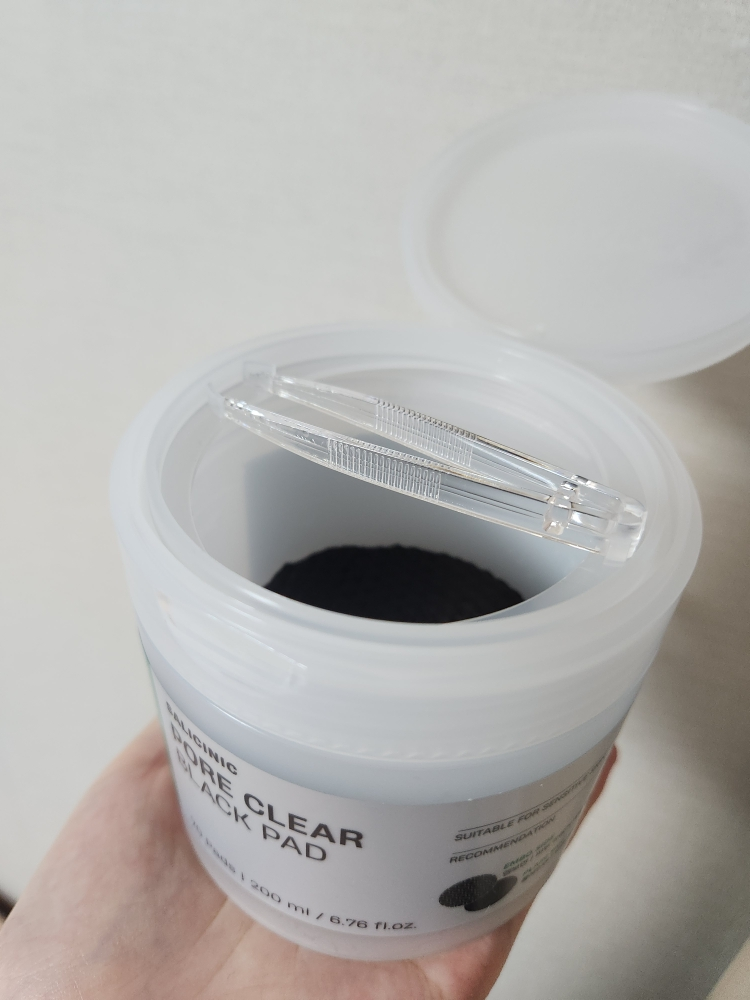 더마토리 (DERMATORY) 살리시닉 포어 클리어 블랙 패드 review image