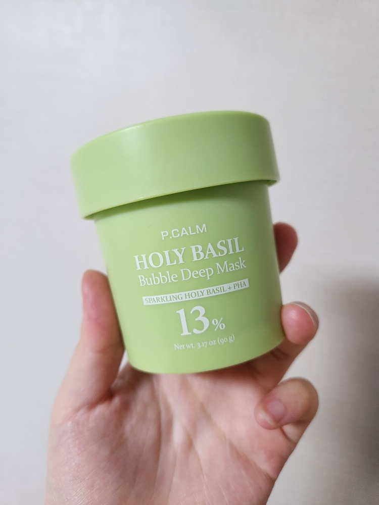 碧缓 冬青罗勒泡泡深层面膜 review image