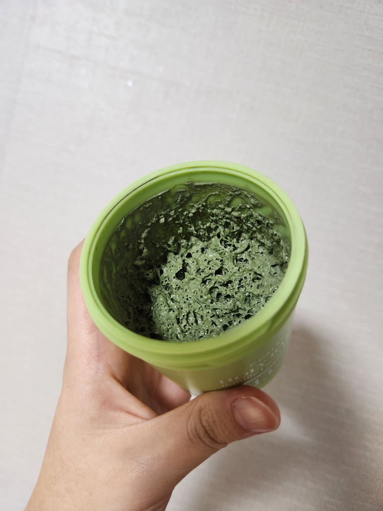 碧缓 冬青罗勒泡泡深层面膜 review image