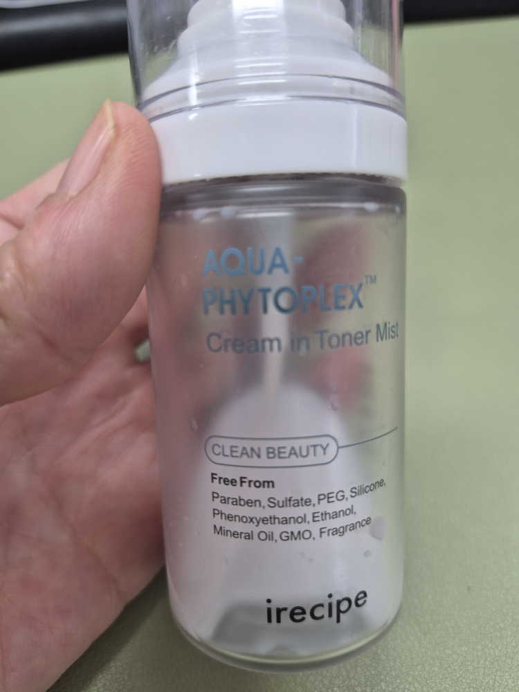 아이레시피 (irecipe) 아쿠아 피토플렉스 크림 인 토너 미스트 review image