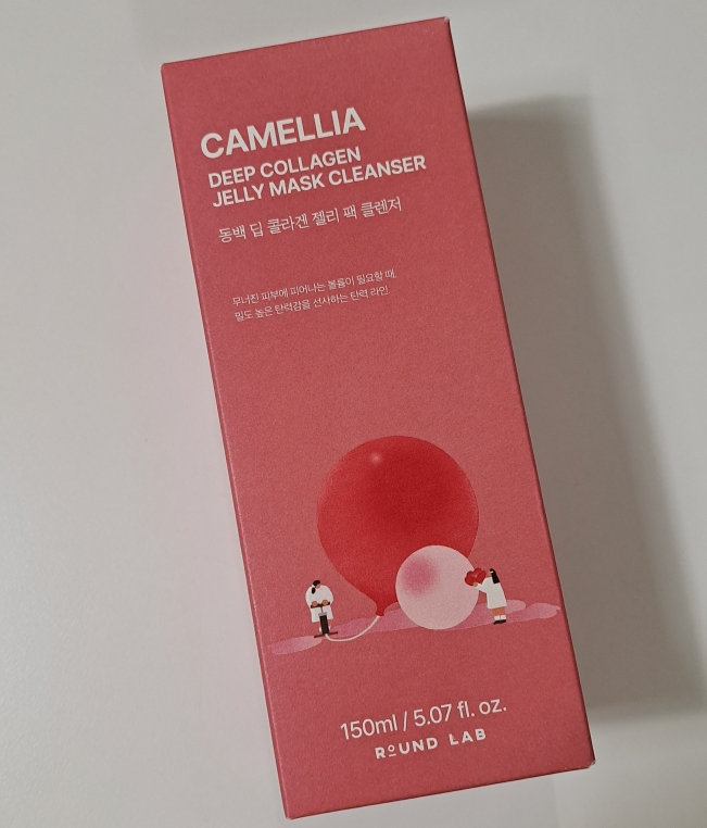 ROUNDLAB Dongbaek Deep Collagen Jelly Pack Cleanser review image