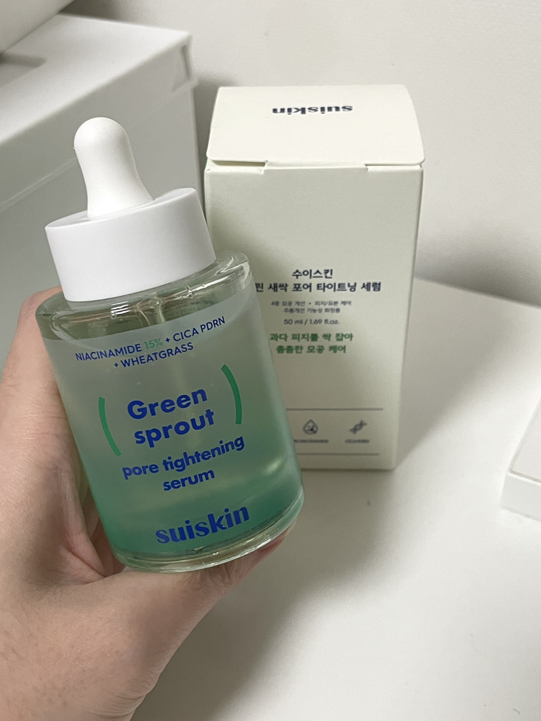 수이스킨 (suiskin) 어린 새싹 포어 타이트닝 세럼 review image