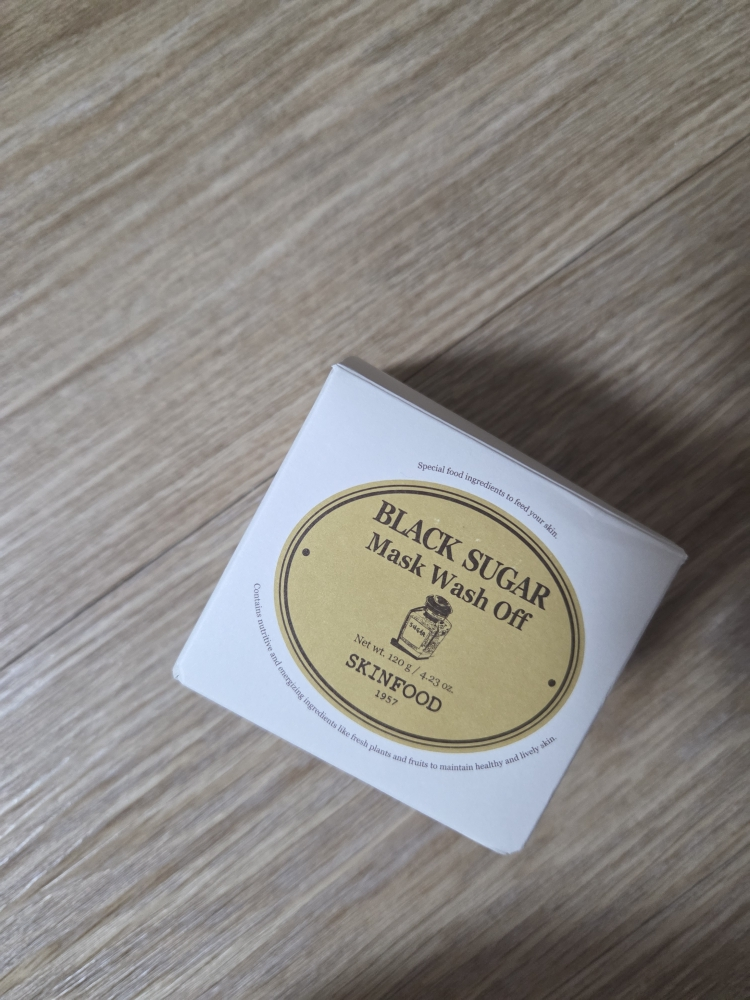 스킨푸드 (SKINFOOD) 마스크 워시오프 [블랙슈가] review image