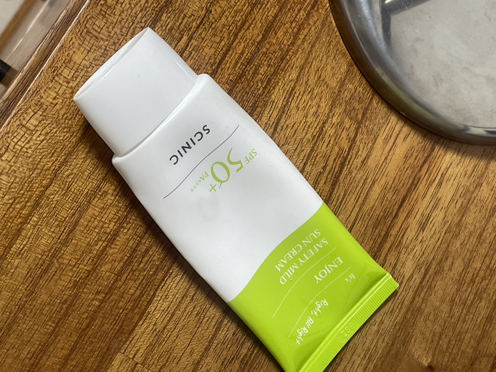 SCINIC Enjoi Safety Mild Sunscreen [SPF50+/PA++++] review image
