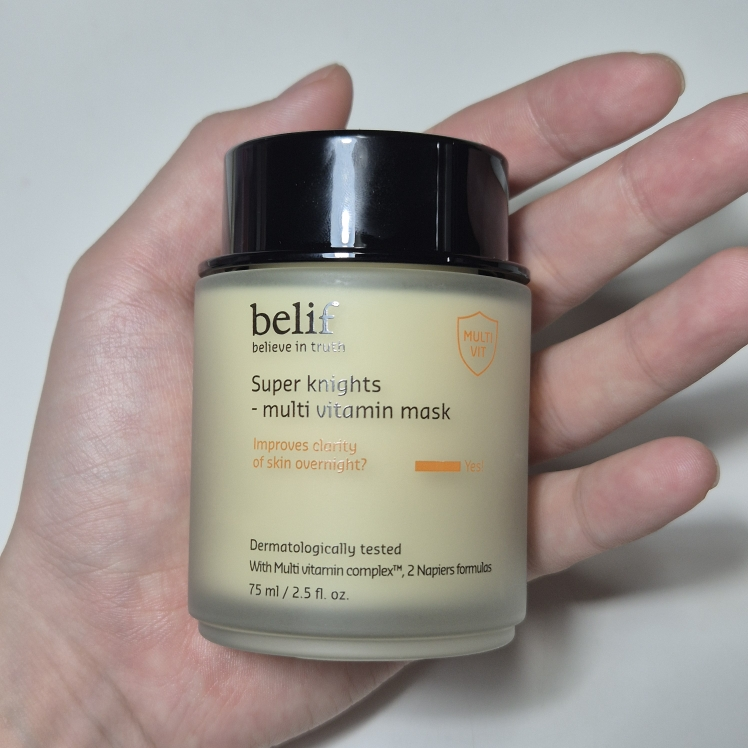 빌리프 (belif) 슈퍼 나이츠 마스크 [멀티비타민] review image