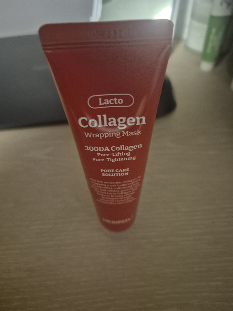 메디필 (MEDIPEEL) 레드 락토 콜라겐 랩핑 마스크 review image