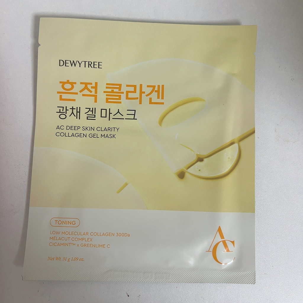 DEWYTREE Mặt nạ gel collagen AC Deep Trace review image