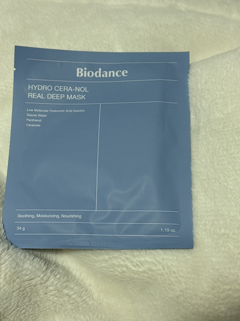 바이오던스 (Biodance) 하이드로 세라놀 리얼 딥 마스크 review image