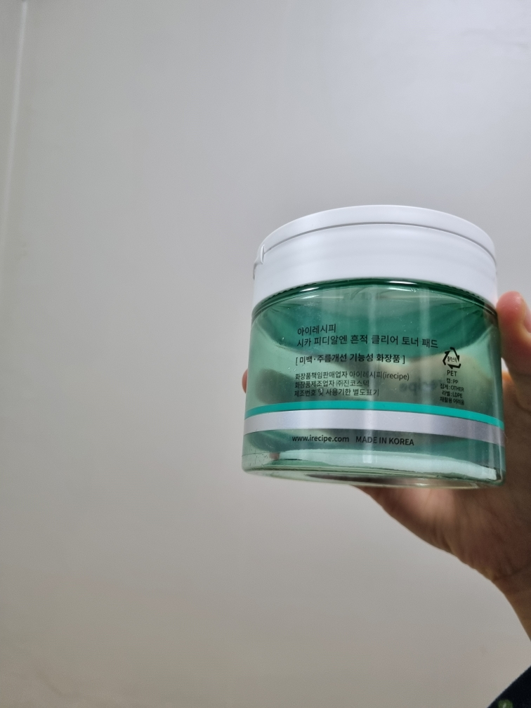 아이레시피 (irecipe) 시카 PDRN 흔적 클리어 토너 패드 review image