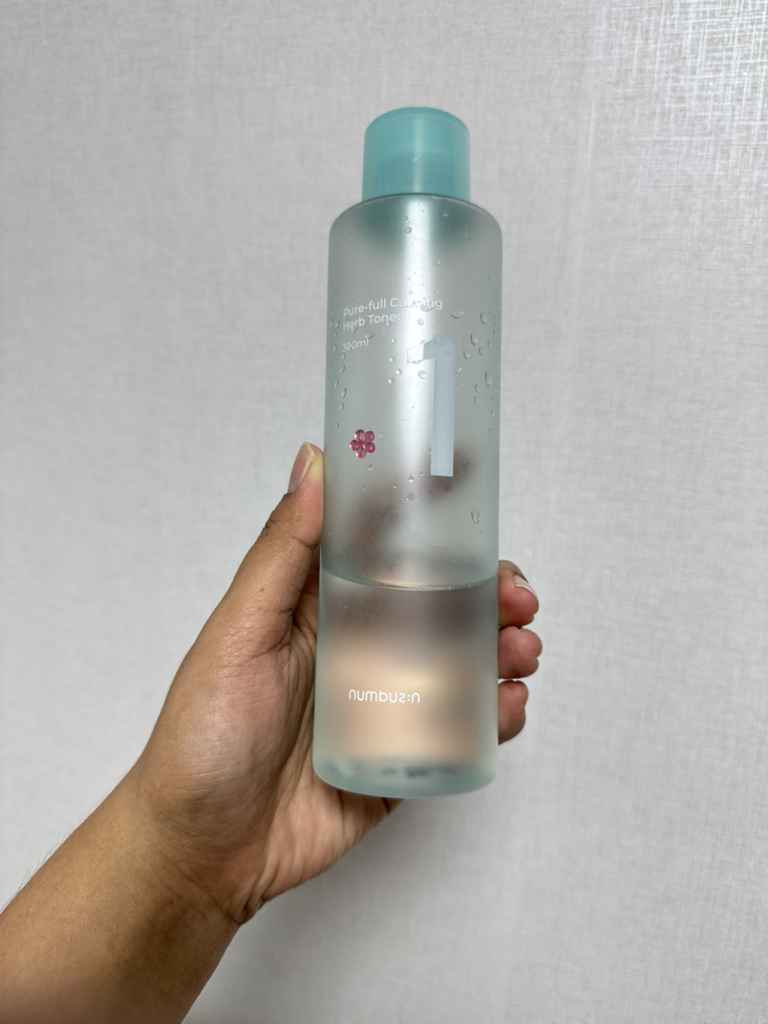 numbuzin 1. Toner trong suốt và tinh khiết review image
