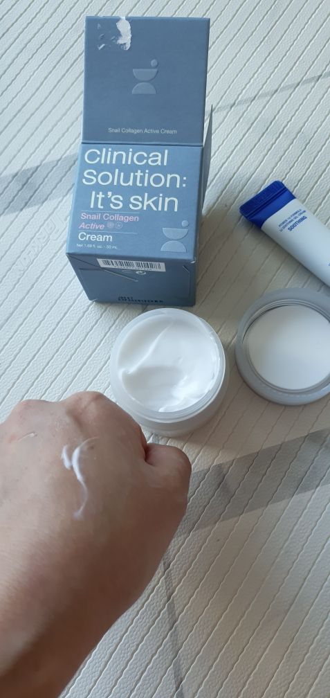 잇츠스킨 (IT'SSKIN) 스네일 콜라겐 액티브 크림 review image