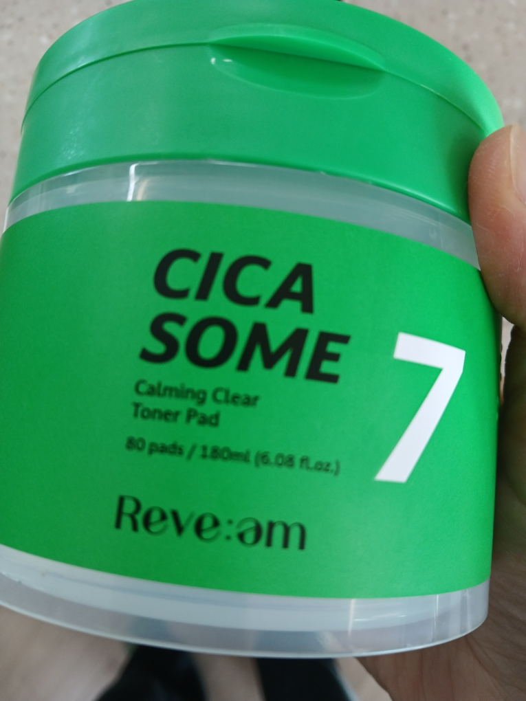 리브엠 (Reve:am) 시카좀 카밍 클리어 토너 패드 review image