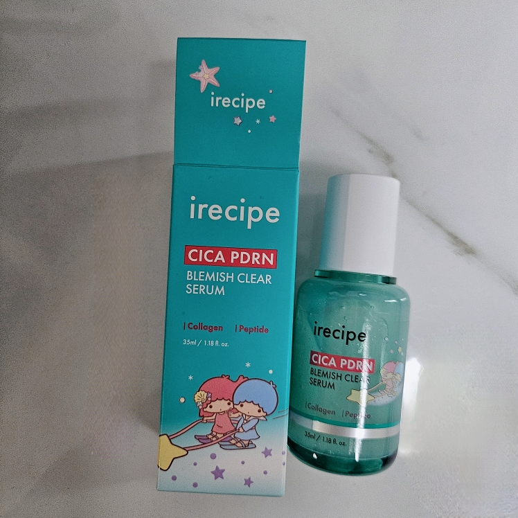 아이레시피 (irecipe) 리틀트윈스타 콜라보 시카 PDRN 흔적 클리어 세럼 review image