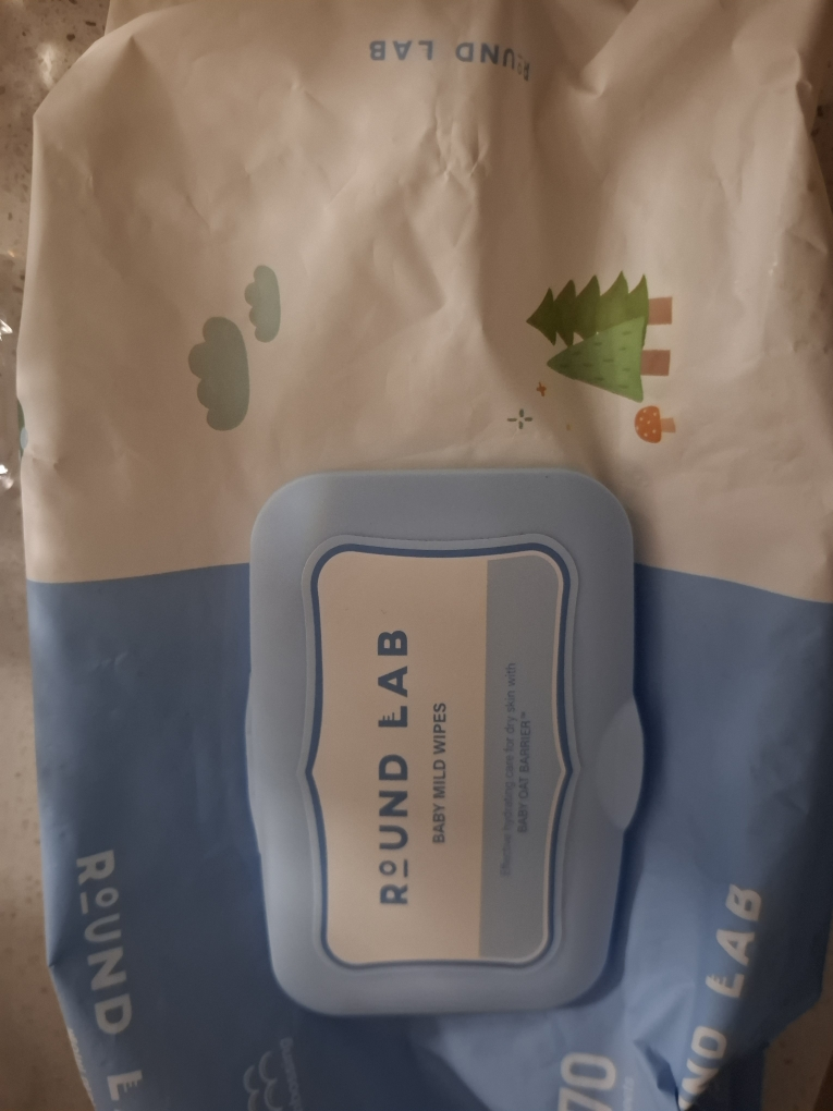 라운드랩 (ROUNDLAB) 베이비 마일드 물티슈 review image