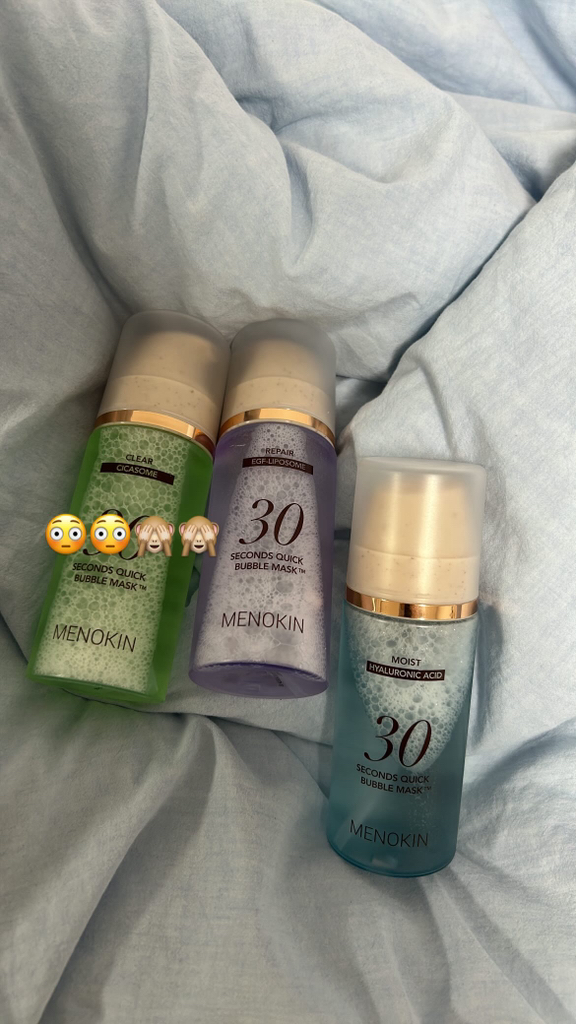 메노킨 (MENOKIN) 30초 퀵 버블 마스크 클리어 review image