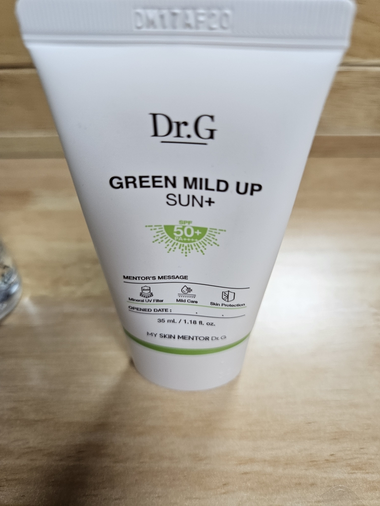Ảnh đánh giá thực tế của người dùng về Green Mild Up Sun Plus [SPF50+/PA++++]