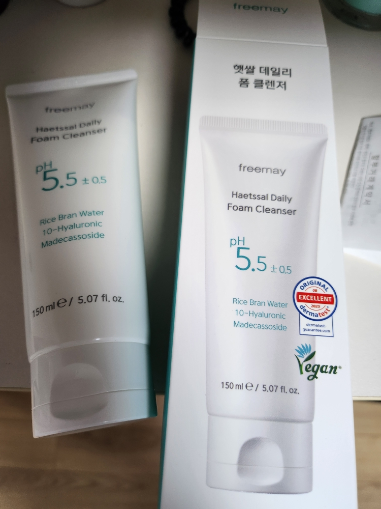 프리메이 (freemay) 햇쌀 데일리 폼 클렌저 review image