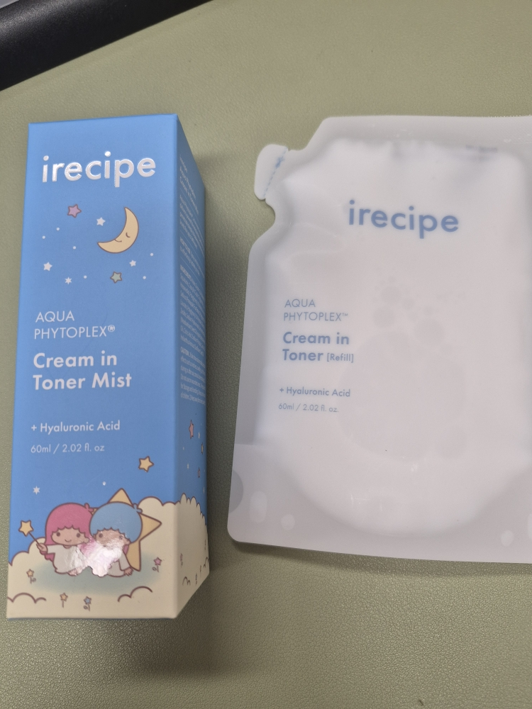 아이레시피 (irecipe) 리틀트윈스타 콜라보 아쿠아 피토플렉스 크림 인 토너 미스트 review image