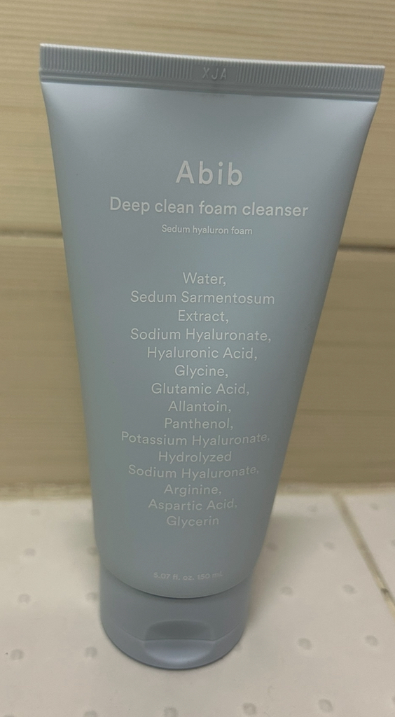 Abib Deep Clean Foam Cleanser Moisture Hyaluronic Foam review image