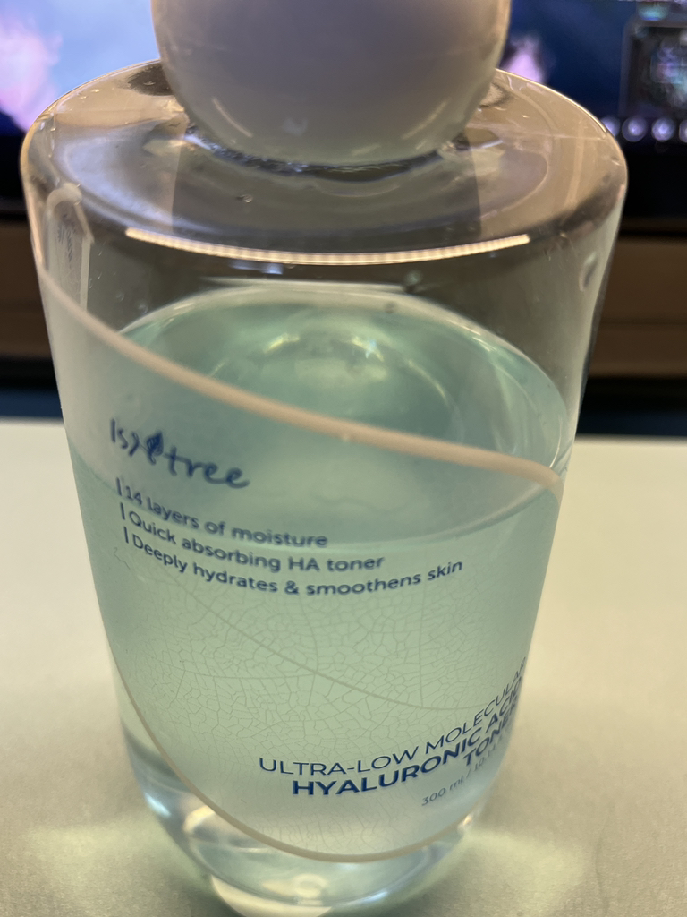 Ảnh đánh giá thực tế của người dùng về Toner Hyaluronic Acid siêu phân tử