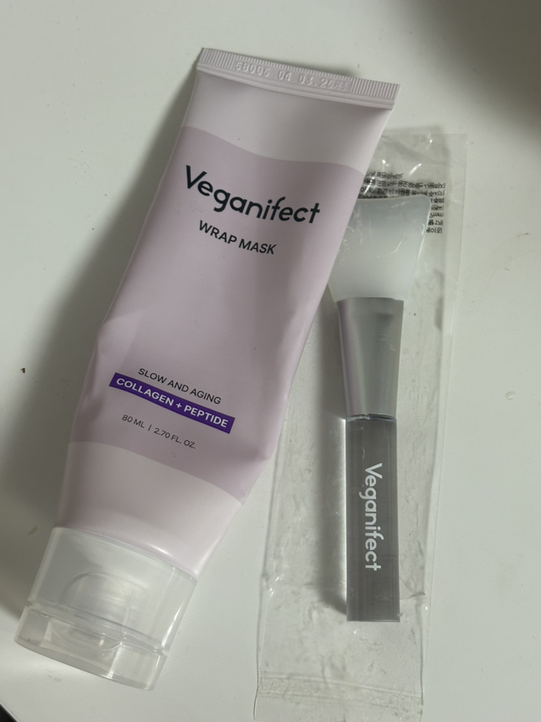 비건이펙트 (VEGANIFECT) 슬로우 앤 에이징 저분자콜라겐 마스크팩 review image