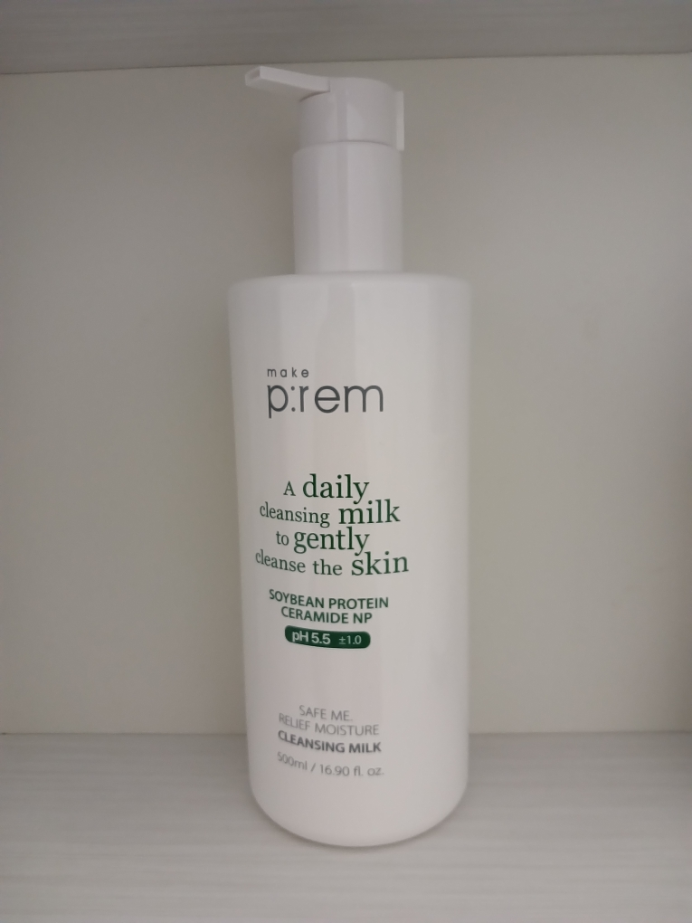 Ảnh đánh giá thực tế của người dùng về Safe Me Relief Moisture Cleansing Milk