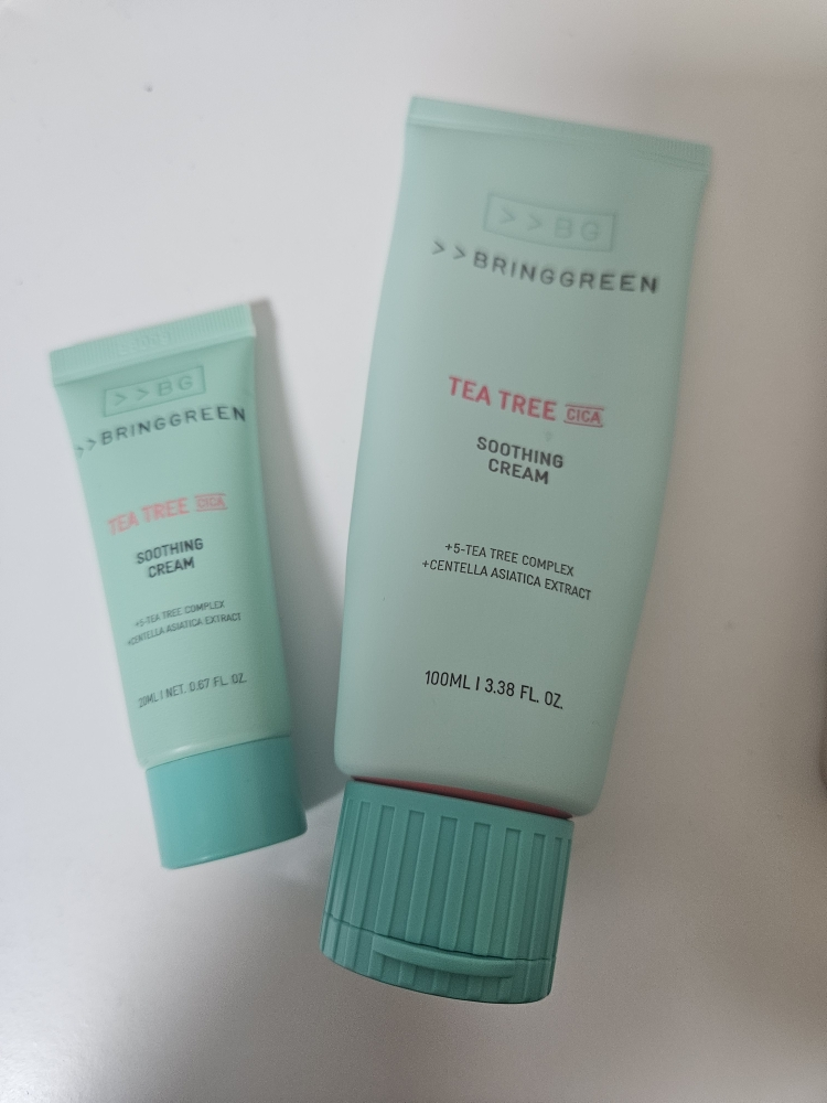 브링그린 (BRINGGREEN) 티트리 시카 수딩 크림 플러스 review image