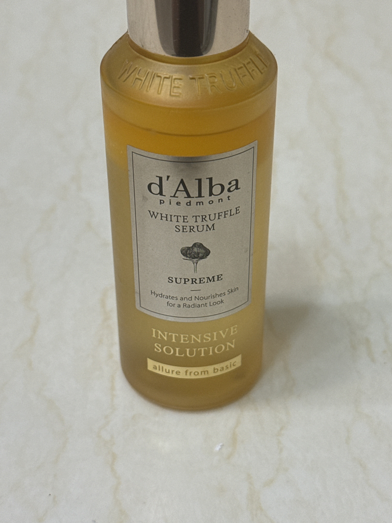 달바 (d'Alba) 화이트 트러플 수프림 인텐시브 세럼 review image