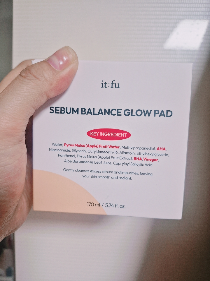 잇퓨 (it:fu) 세범 밸런스 글로우 패드 review image