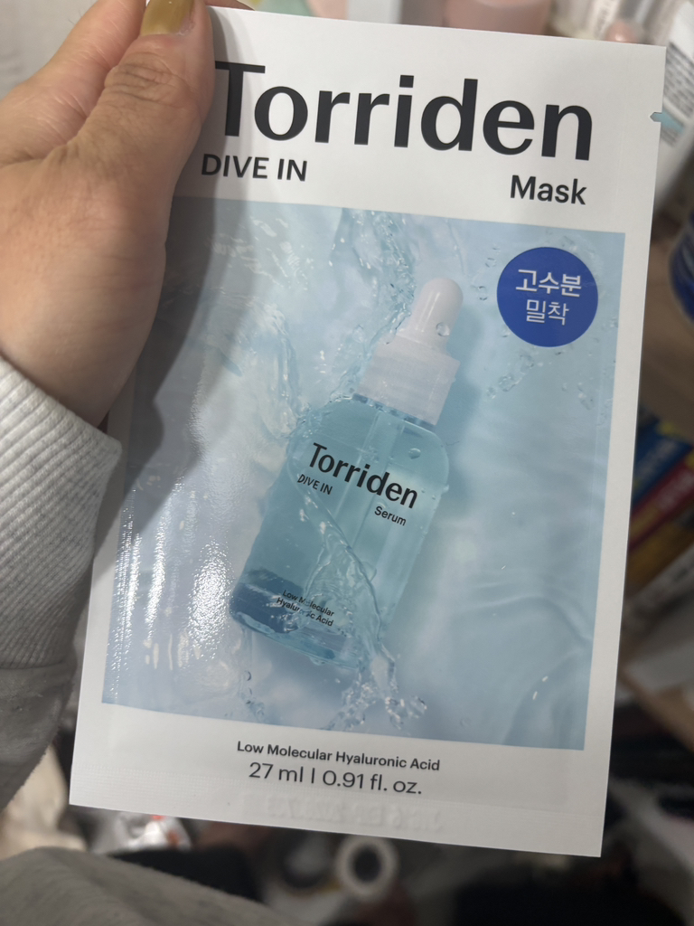 Ảnh đánh giá thực tế của người dùng về Mặt nạ hyaluronic acid phân tử thấp Dive In