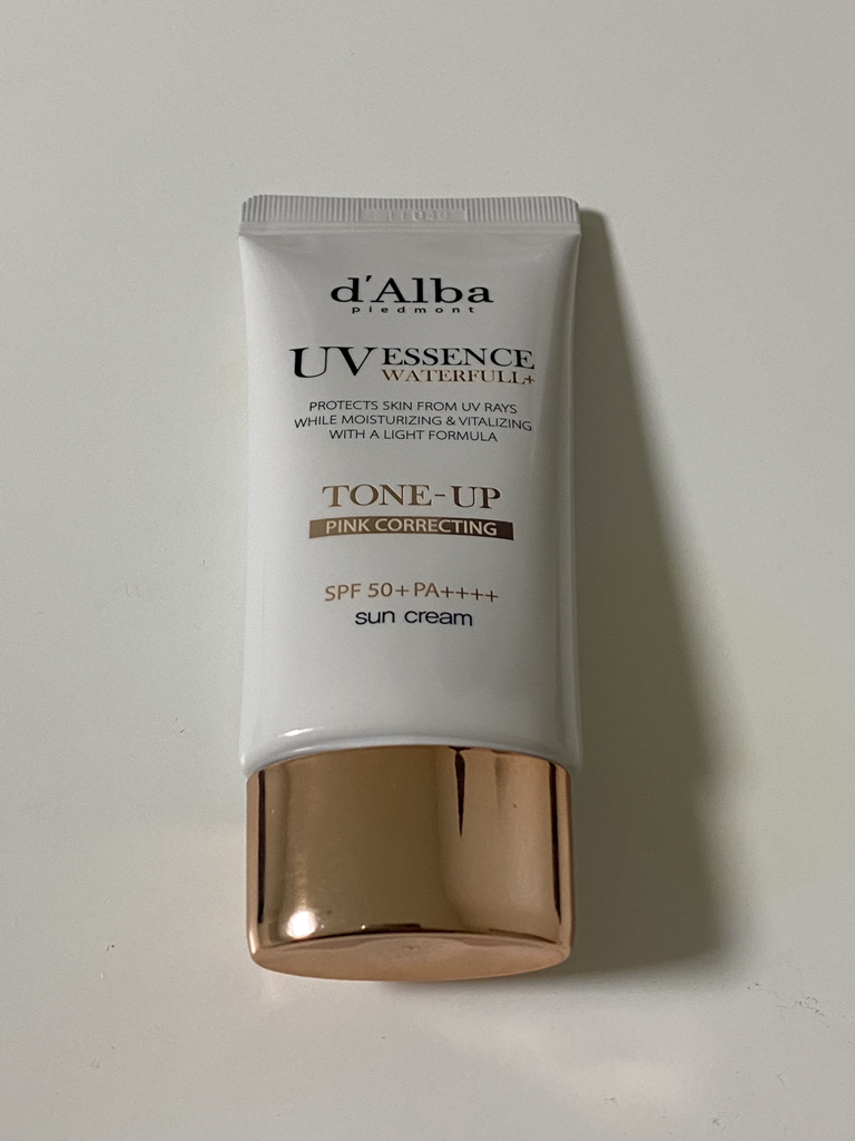 달바 (d'Alba) 워터풀 선크림 [SPF50+/PA++++] [톤업/핑크] review image