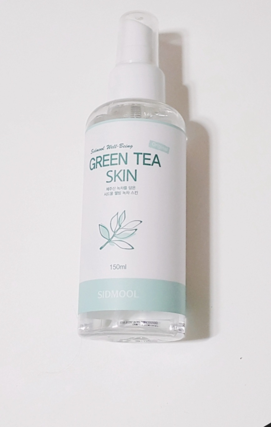 시드물 (SIDMOOL) 오리지널 웰빙 녹차스킨 review image